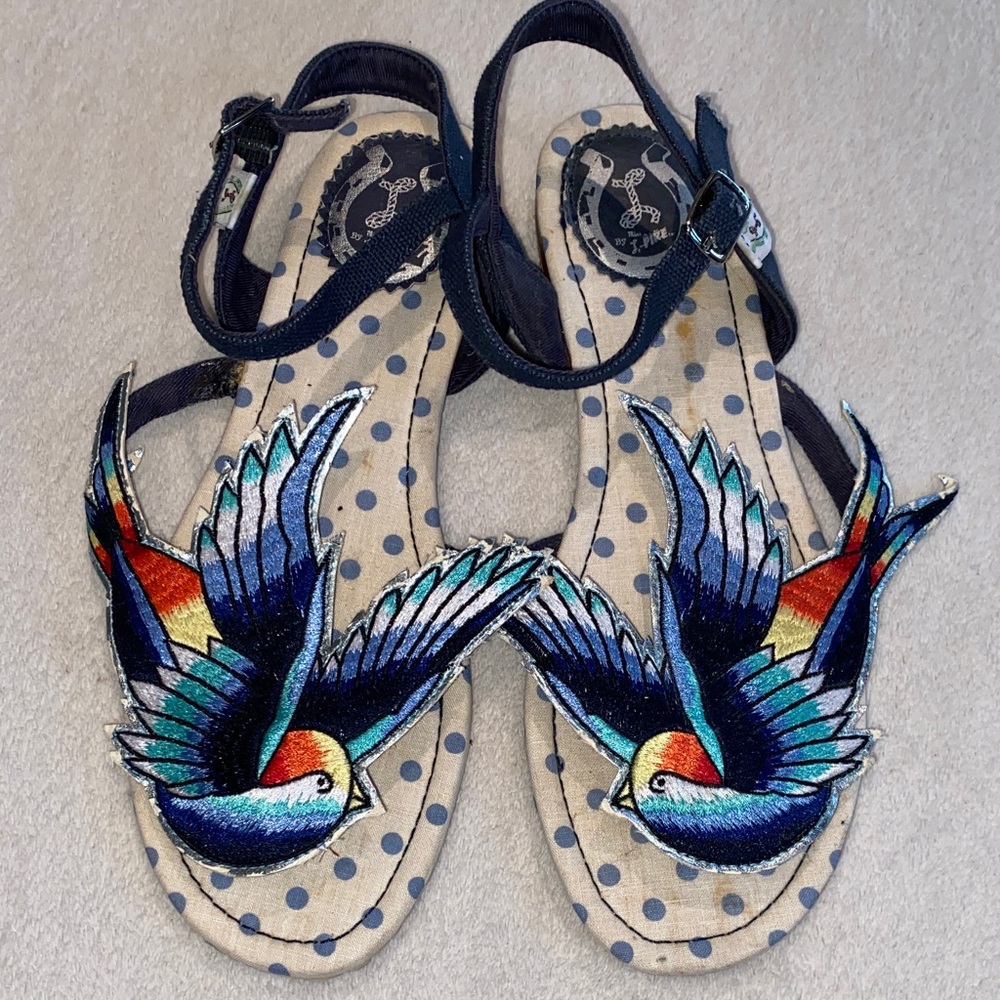 Miss L Fire The Bluebird sandal Size 39 - Picture 3 of 14